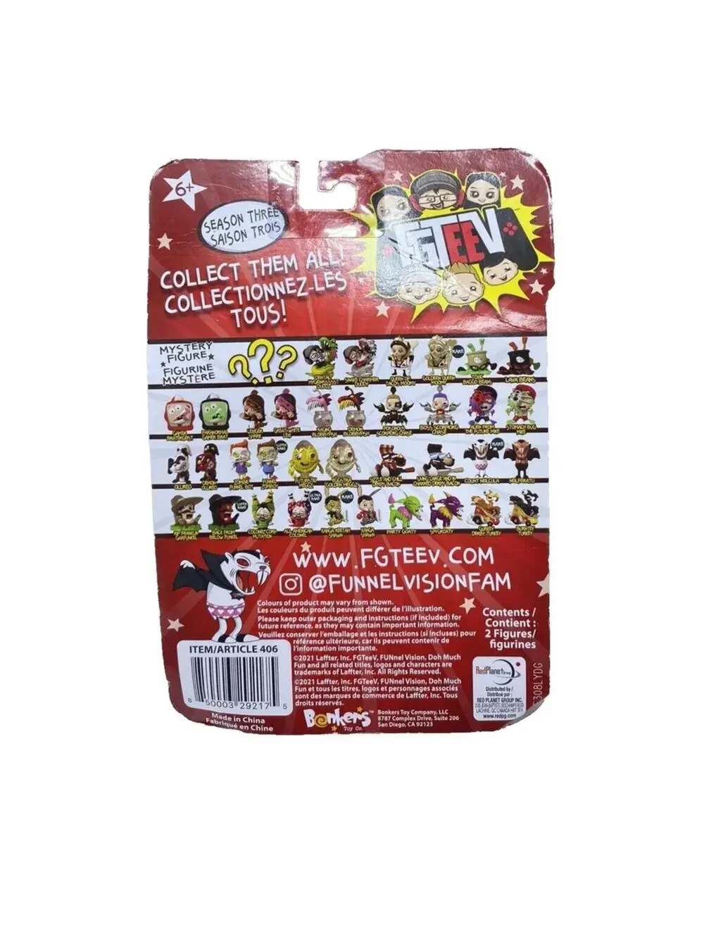 FGTeeV Figure Pack Season 3 Collectible Crack on Corner Pre Owned Rare Gamer